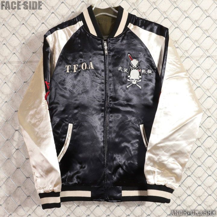 クローズ WORST T.F.O.A RABBIT リバーシブルスカジャン CRJK-2502