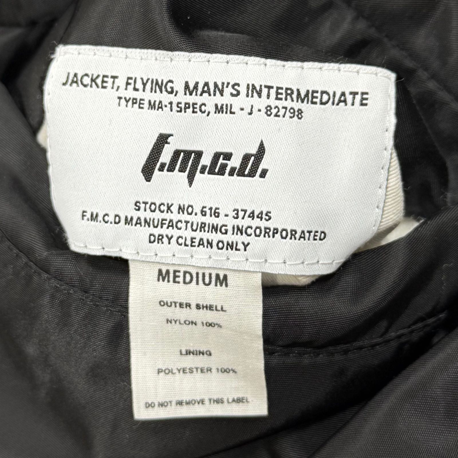 参考上代60500円 BREATH × F.M.C.D 24AW 3WAY OLD ENGLISH LOGO BOMBER 