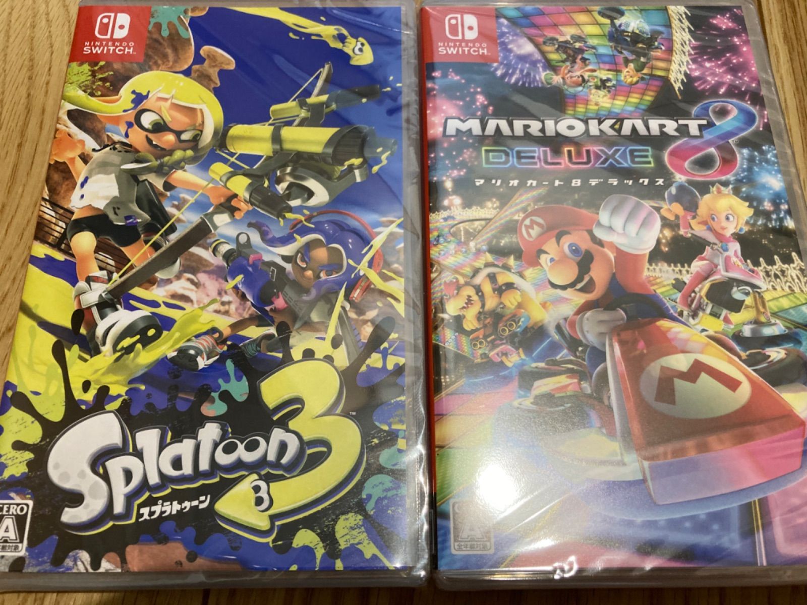 スプラトゥーン3 スプラ3 マリオカート8 デラックス Switch ソフト