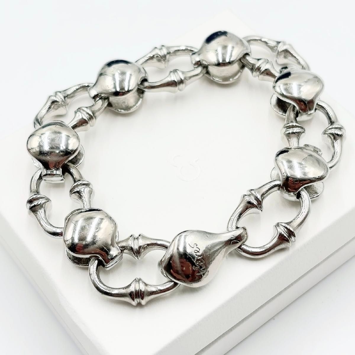 アクセサリー h'eres SPINAL COLUMN BRACELET 501 22cm here's SPINAL COLUMN BRACELET 501 22cm - メルカリ