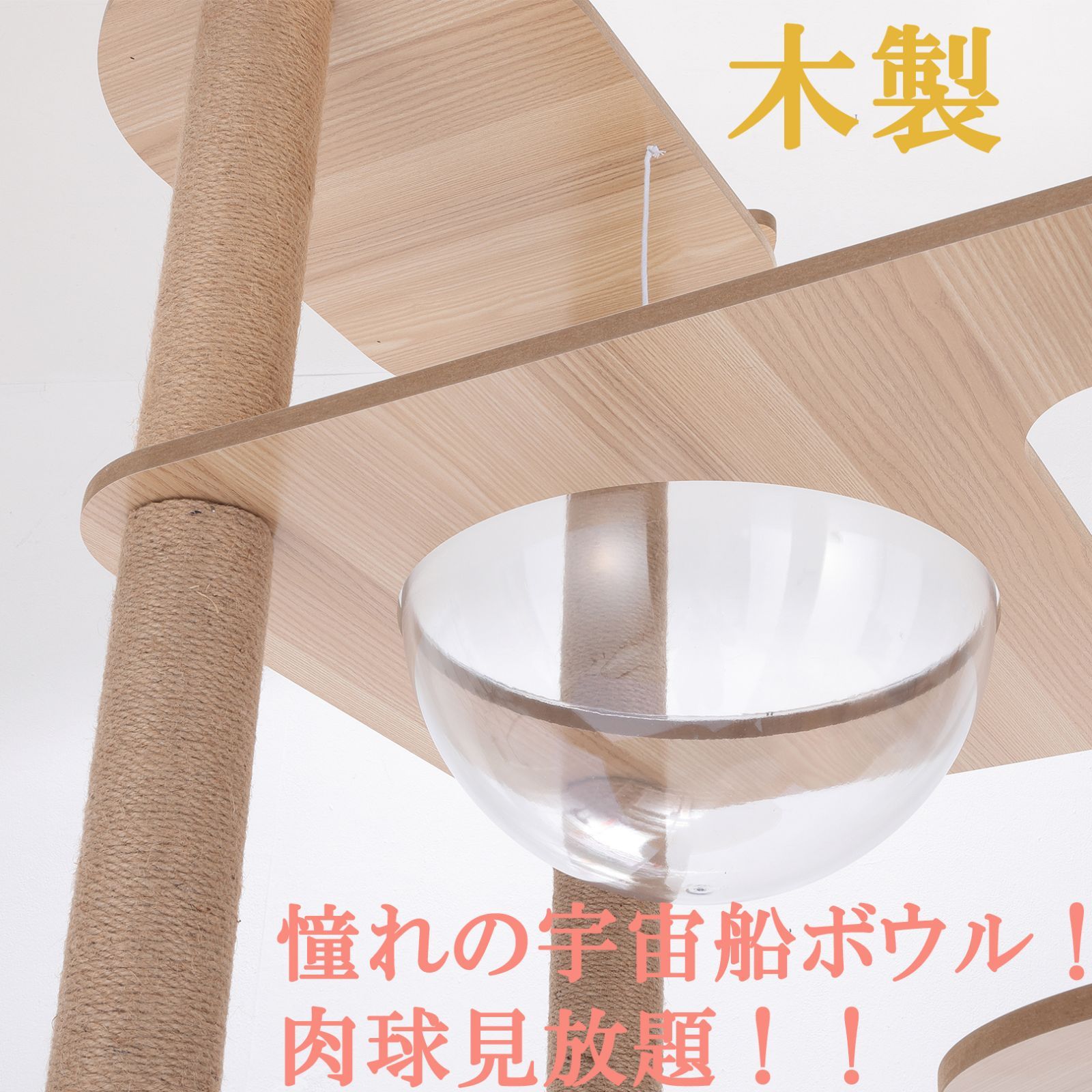 宇宙船カプセル 大型猫