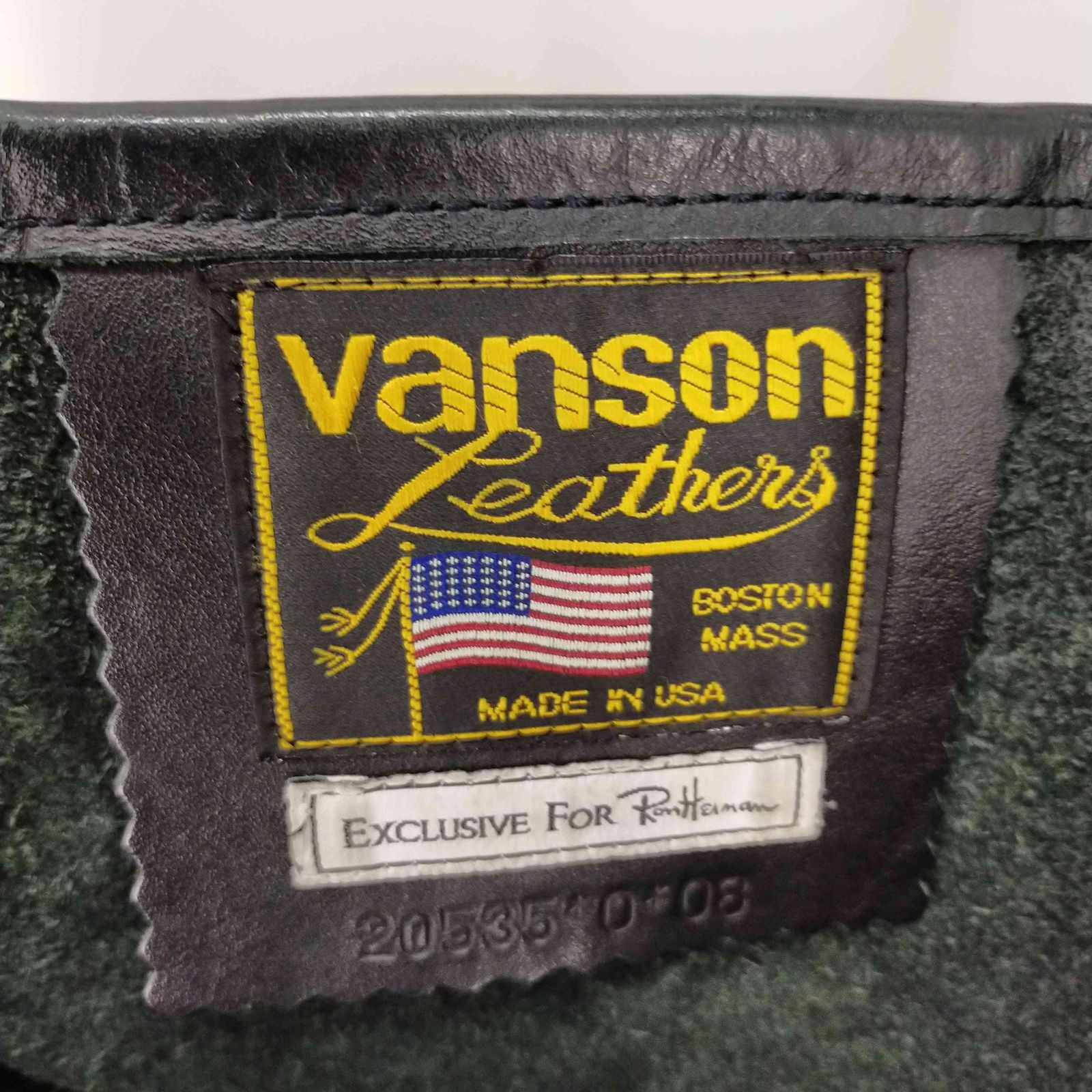 バンソン VANSON 別注 LEATHER TOTE BAG レザートートバッグ 牛革 