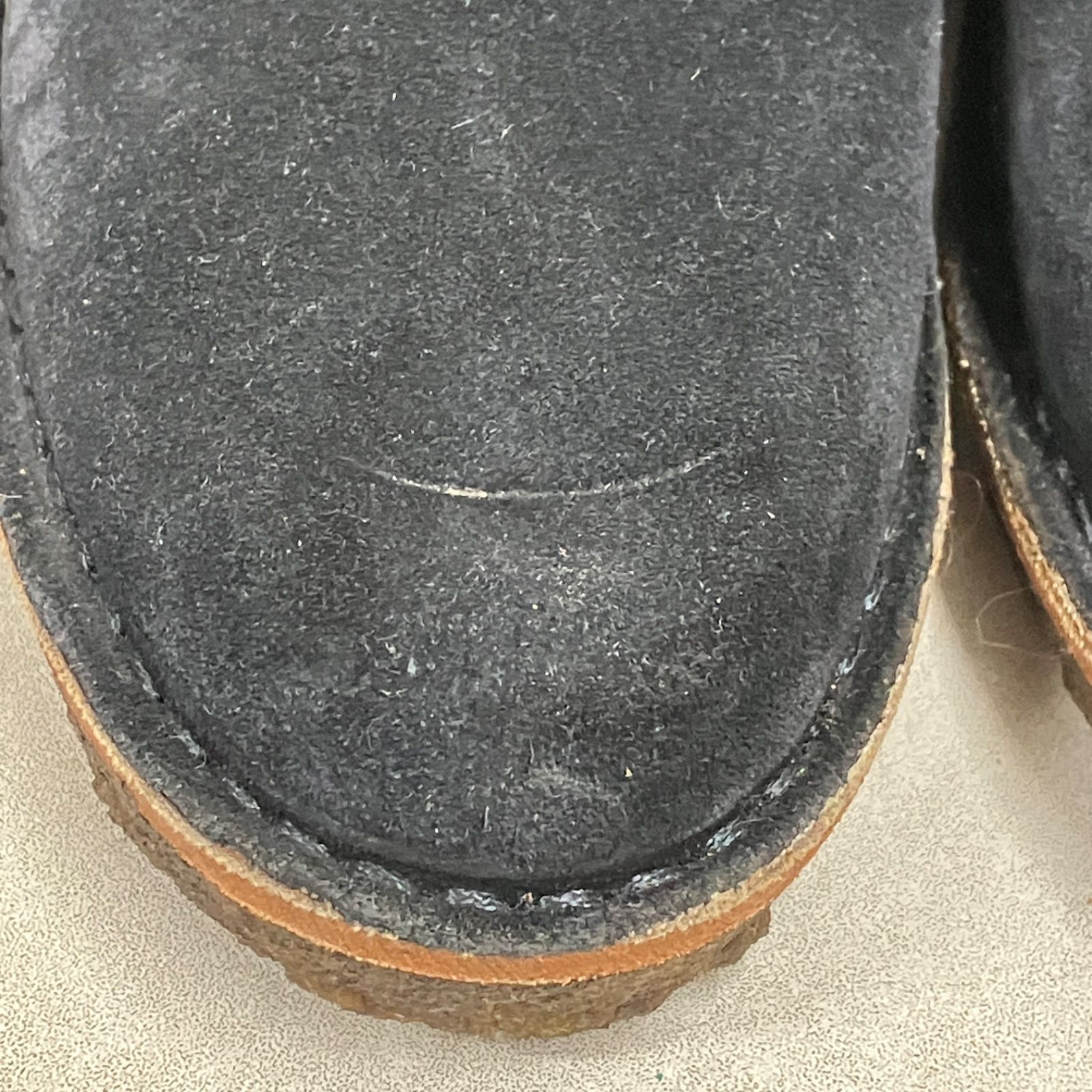 アストールフレックス サイドゴア ブーツ スエード 37 23.5 cm