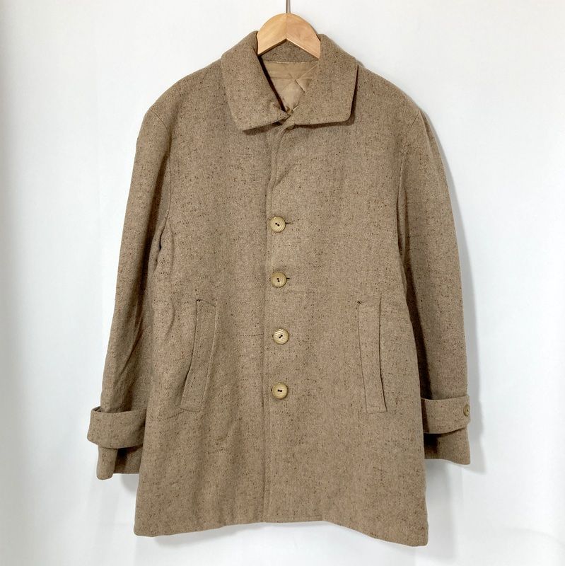 Jac-a-Teers by Danvill 50s ステン コート ヴィンテージ コート カジュアル 古着 メンズ Lサイズ相当 ベージュ アウター A15068◆