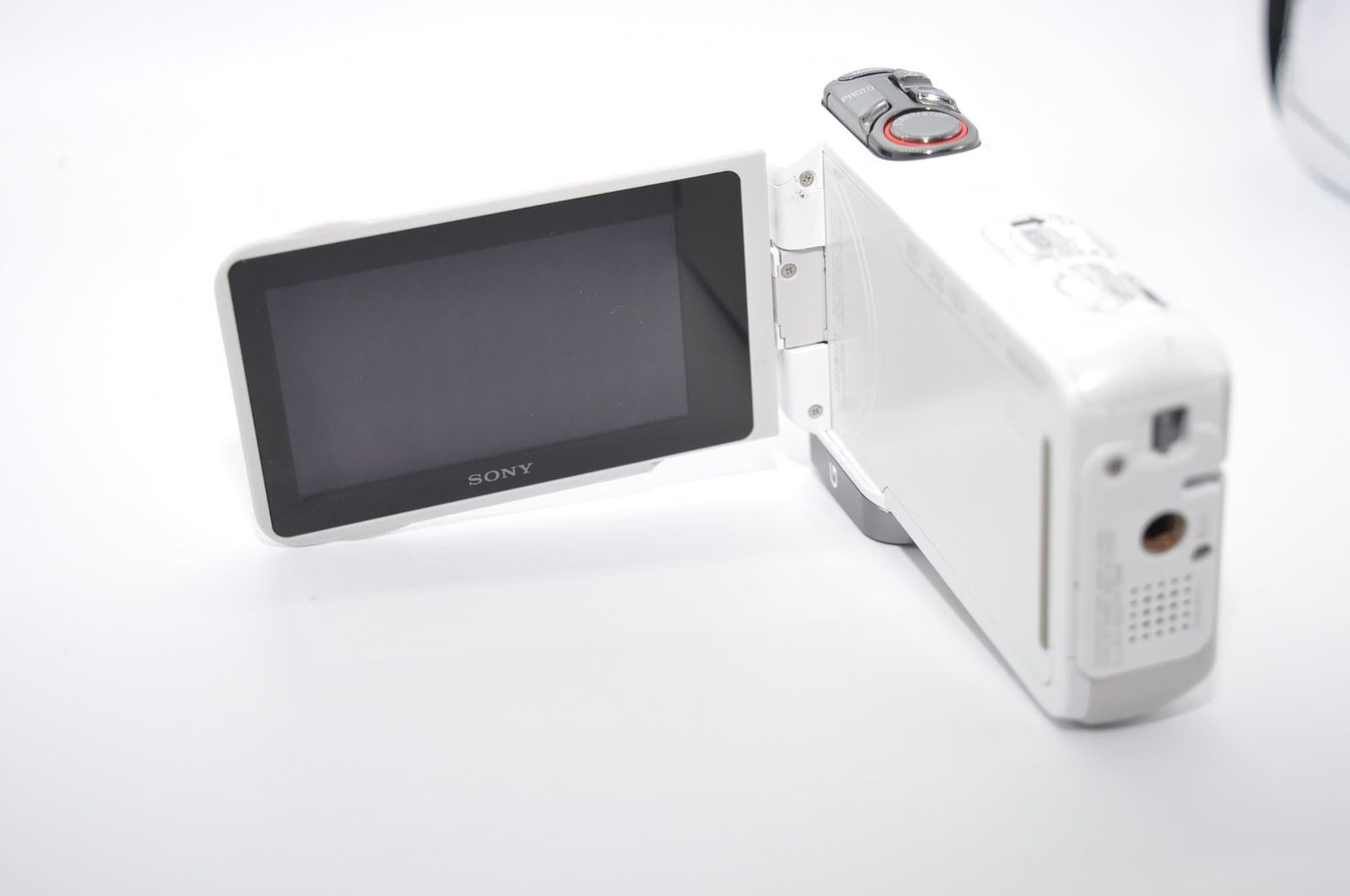 美品 SONY デジタルHDビデオカメラレコーダー 配送 ホワイト HDR-GW77V