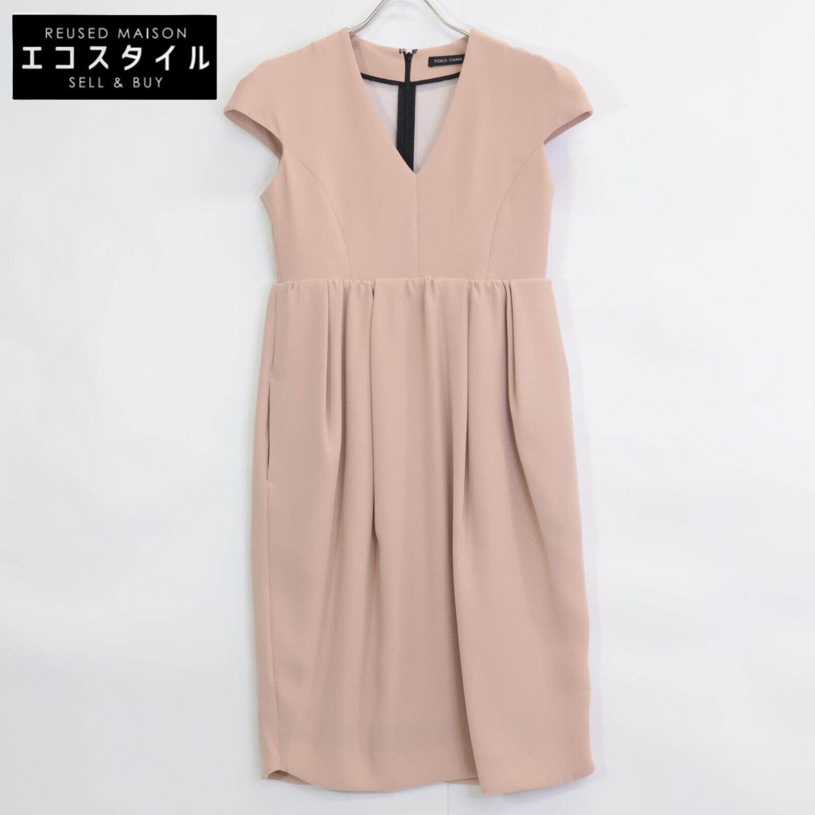 YOKOCHAN ヨーコチャン YCD-117-31 ﾍﾞｰｼﾞｭ ｺｸｰﾝﾜﾝﾋﾟｰｽ 36