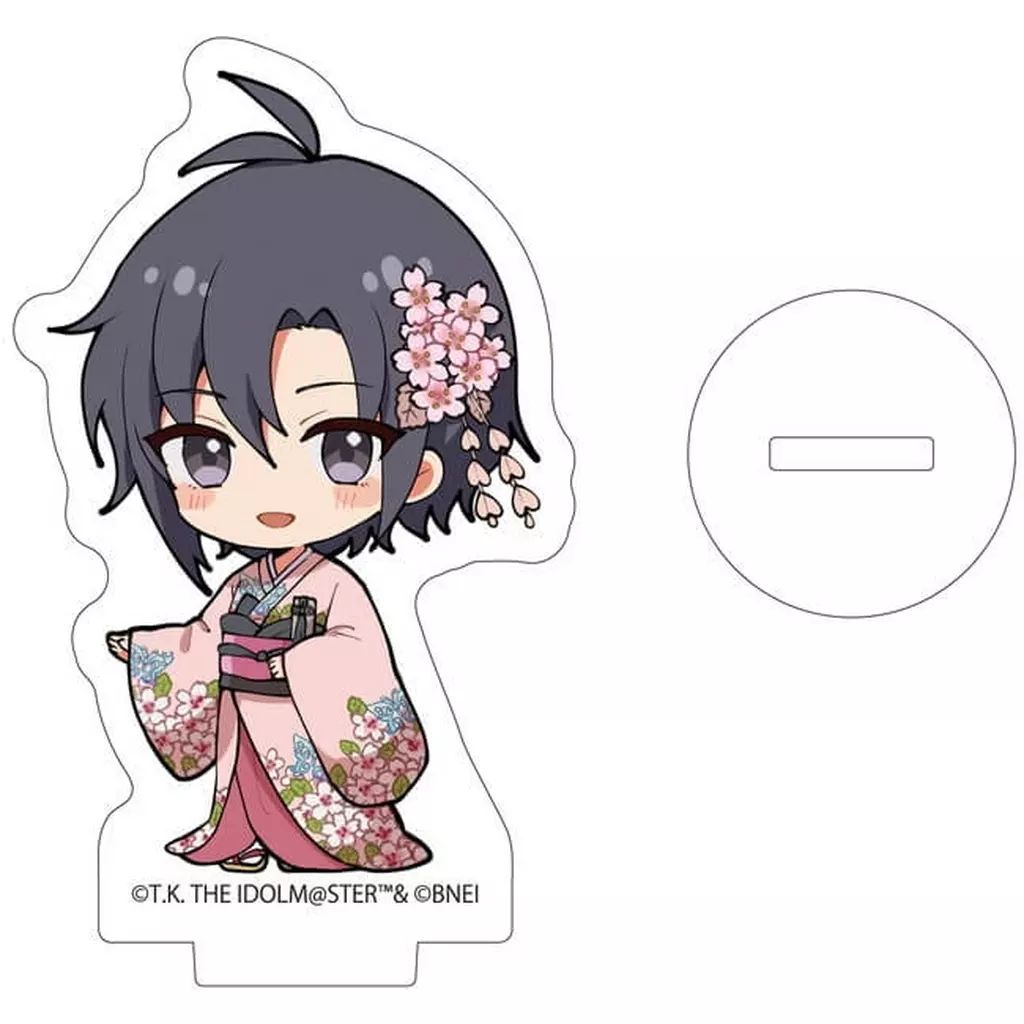 アイマス GiGO スタンド付きデフォルメアクリルキーホルダー 菊地真 限定品】アイドルマスター ミリオンライブ！ バースデーアクリル