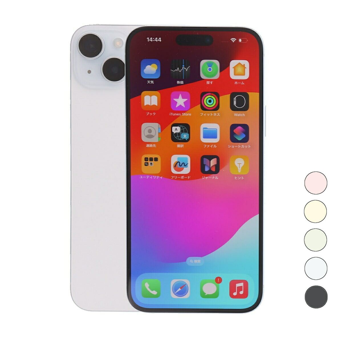 iPhone15Plus 128GB ブラック Apple A3093 SIMフリー Bランク スマホ 