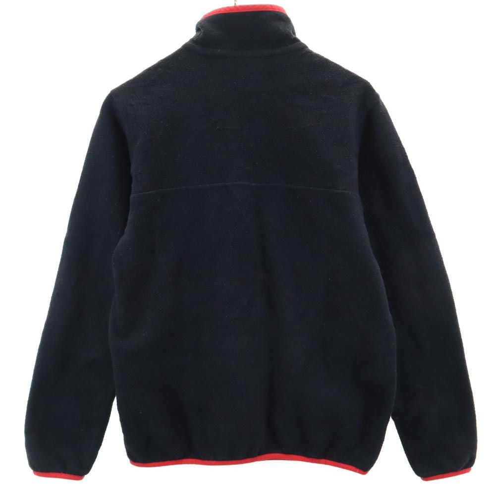 パタゴニア 2013年製 シンチラ スナップT ハーフボタン フリースジャケット S 黒 patagonia FA13 レディース 古着