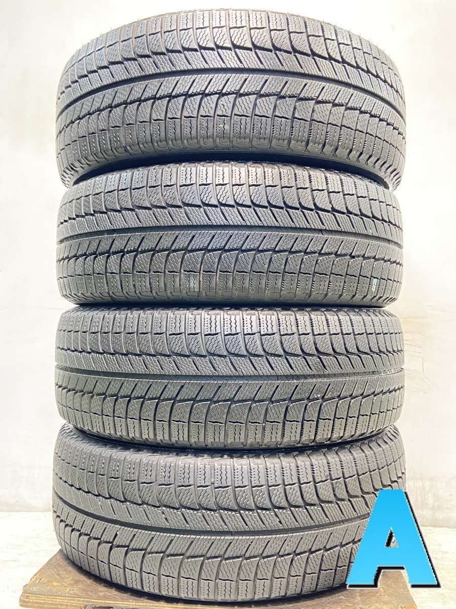 215/55R18  nミシュラン X-ICE XI3 n中古タイヤ スタッドレスタイヤ 4本セットn w18231216019