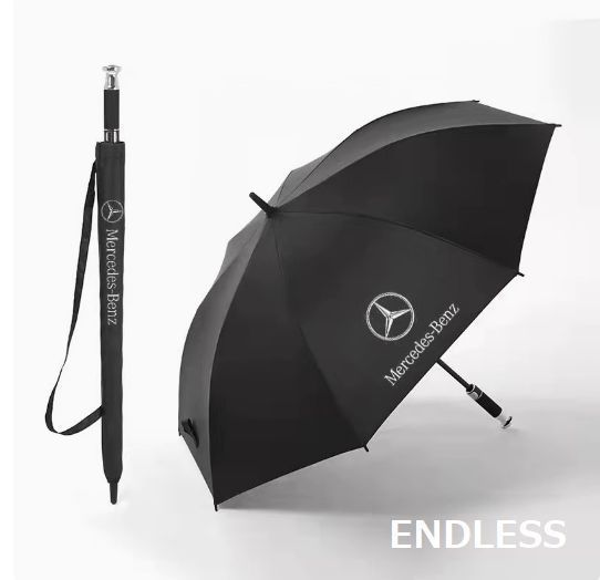 【新品未使用】メルセデスベンツ 傘 Mercedes-Benz メルセデスベンツ 傘 純正 折りたたみ傘 AMG benz