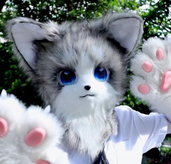 着ぐるみヘッド 犬 Eタイプ 全頭ヘッド ケモノ マスク ファースーツ ぬいぐるみ コスプレ コスチューム - メルカリ