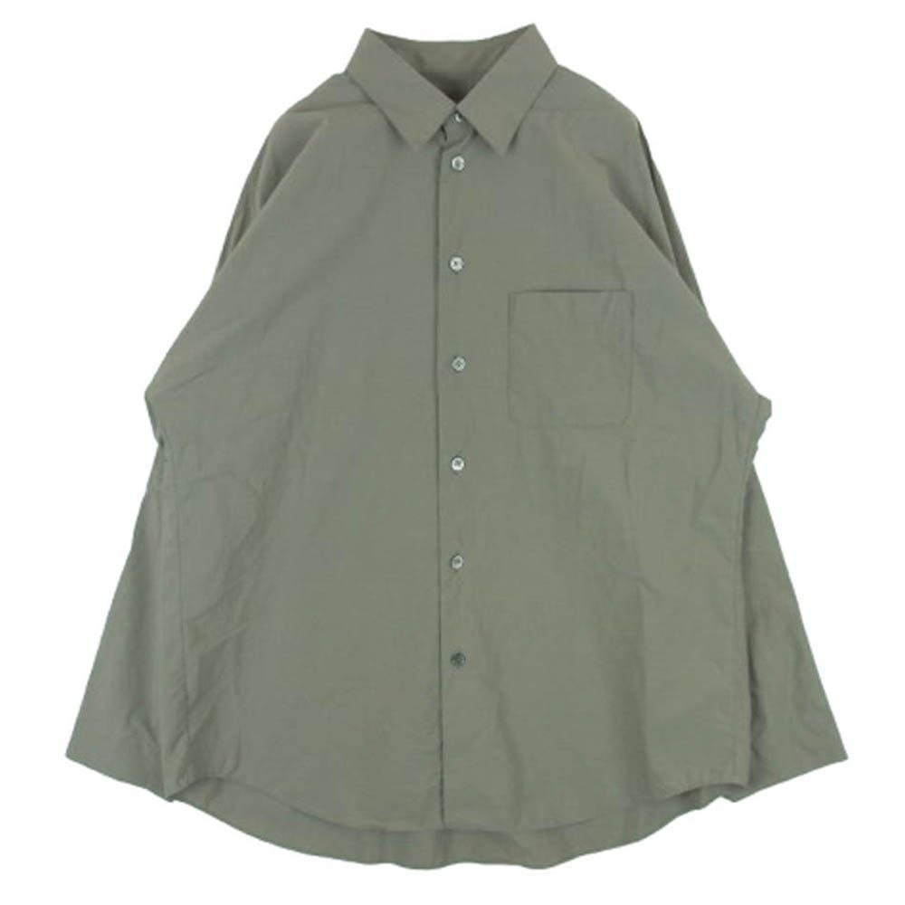 オムプリッセイッセイミヤケ オリーブグリーン 長袖袖カットソー 中古・古着通販】HOMME PLISSE ISSEY MIYAKE (オムプリッセ