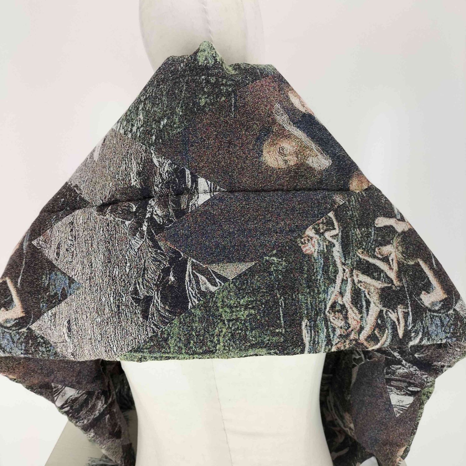 STOF ストフ ストール（22AW Flagments JQ stole） STOF (ストフ