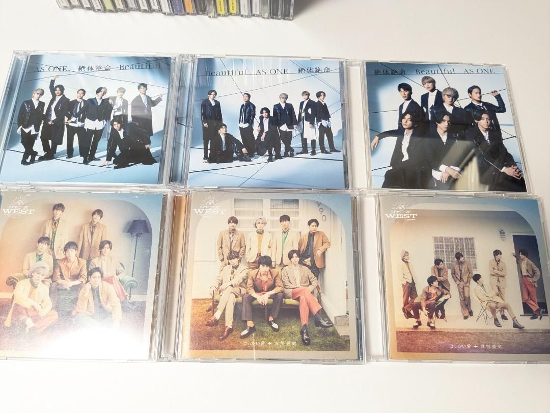 WEST. アルバム、シングルCD 55本セット　まとめ売り WEST. アルバム、シングルCD 55本セット まとめ売り - メルカリ