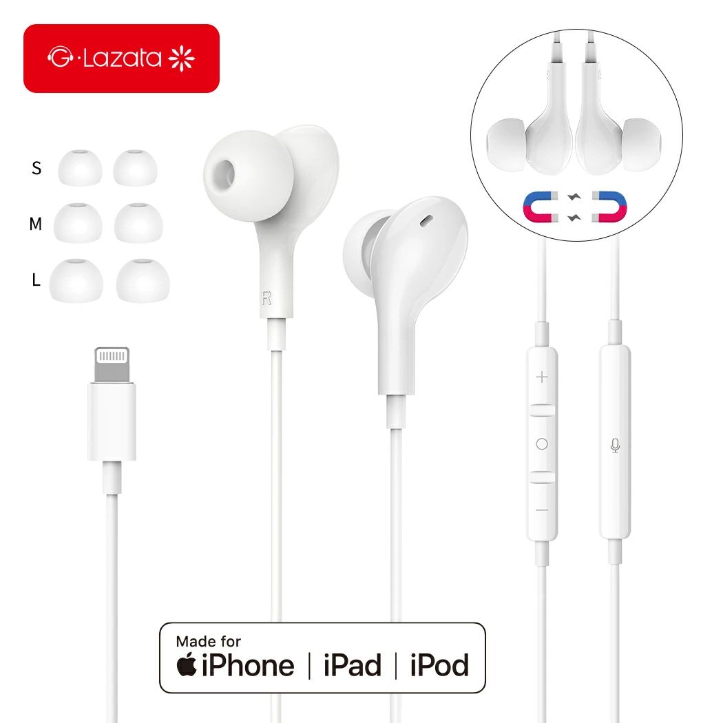 Apple Lightning イヤホン (有線) 売却 - イヤホン