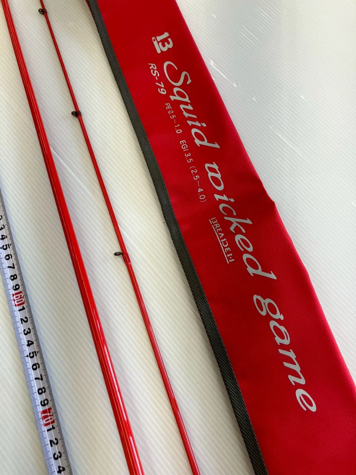 Squid wicked game エギングロッド ブリーデン タグ付き 2025年最新