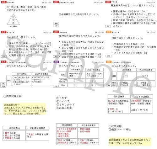 極める中学受験　公民カード　暗記カード　サピックス　予習シリーズ 極める中学受験 公民カード 暗記カード サピックス 予習シリーズ
