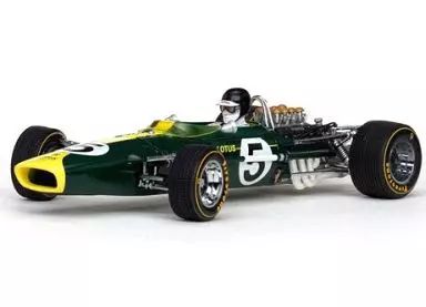 ミニカー 1 18 ロータス49 5 Jim Clark 1967ダッチグランプリウィナー グリーン 18203