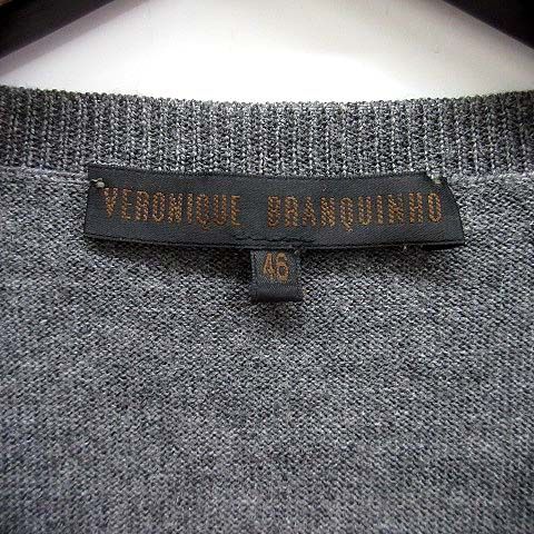 VERONIQUE BRANQUINHO Vネックニット 46 VERONIQUE BRANQUINHO Vネックニット 46 VERONIQUE BRANQUINHO V
