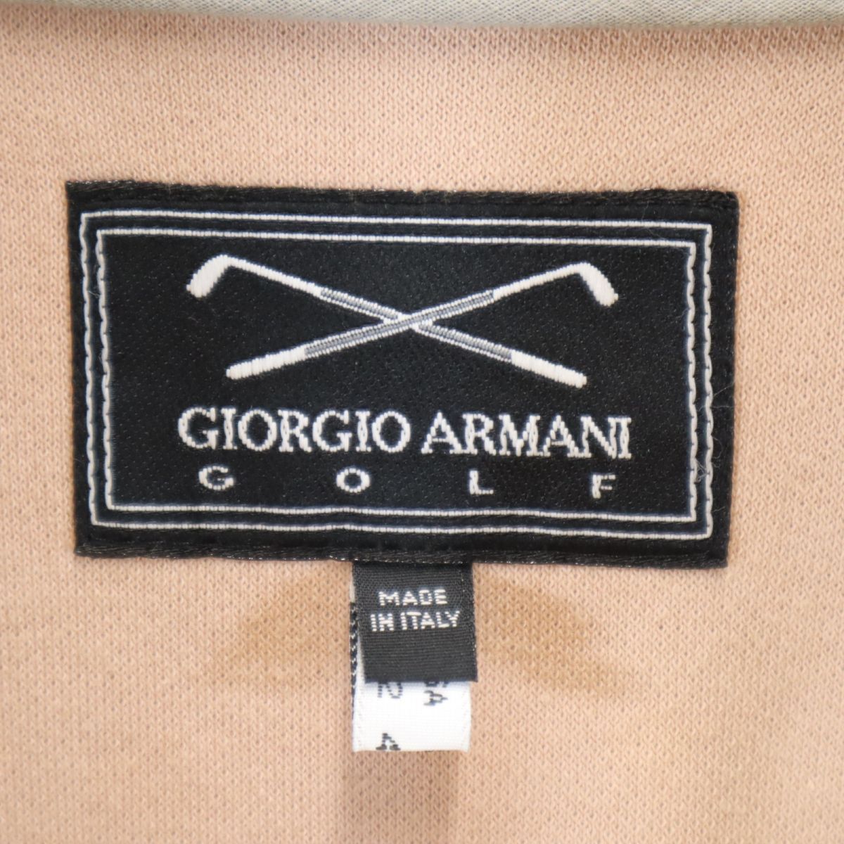 GIORGIO ARMANI - ジョルジオアルマーニ 90s オールド ゴルフ 長袖 ジャケット I48 ブラック系 GIORGIO ARMANI メンズ 楽天市場】古着 GIORGIO ARMANI ジョルジオアルマーニ 90s