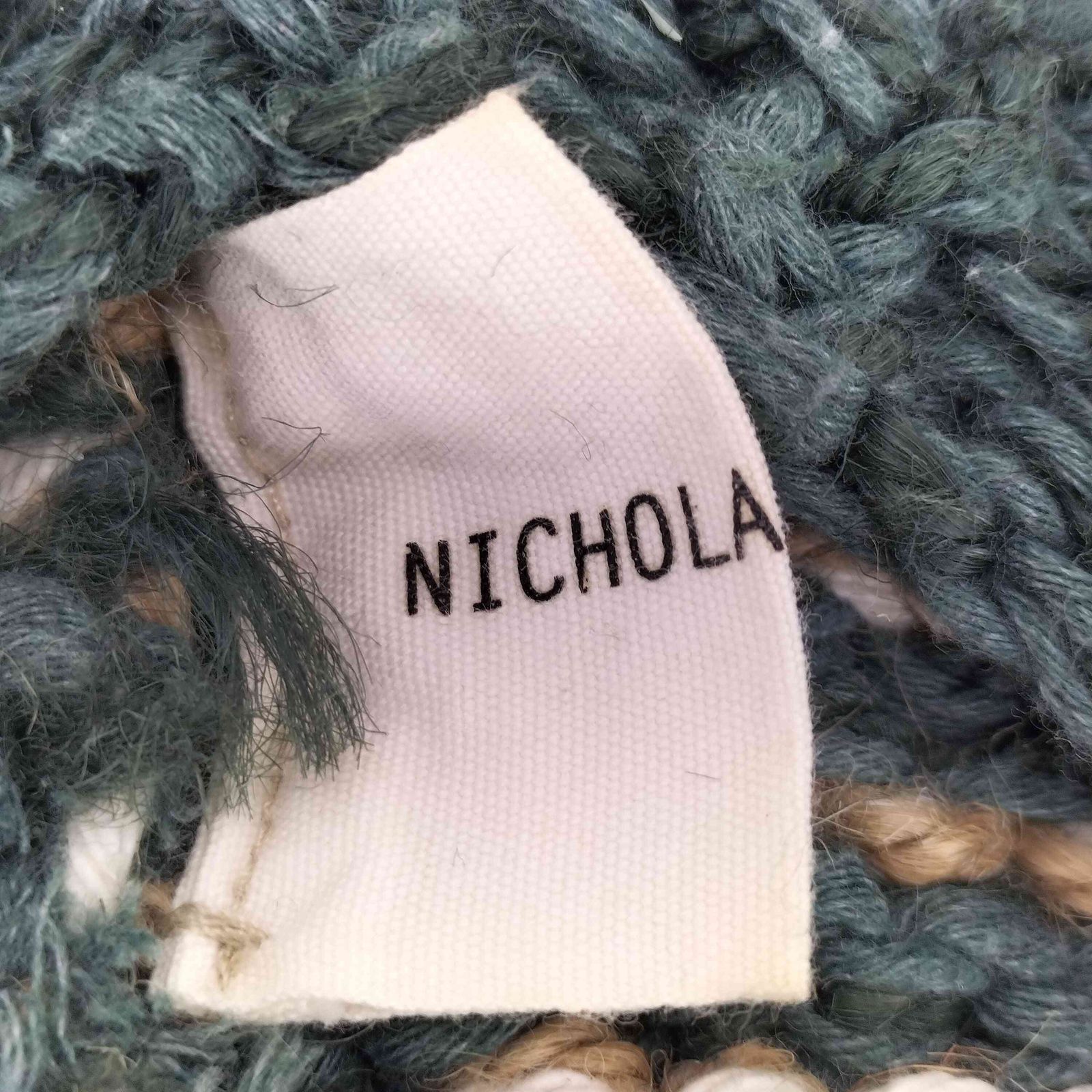 NICHOLAS DALEY ベレー帽 ニコラスデイリー NICHOLAS DALEY ニットベレー帽 タム メンズ