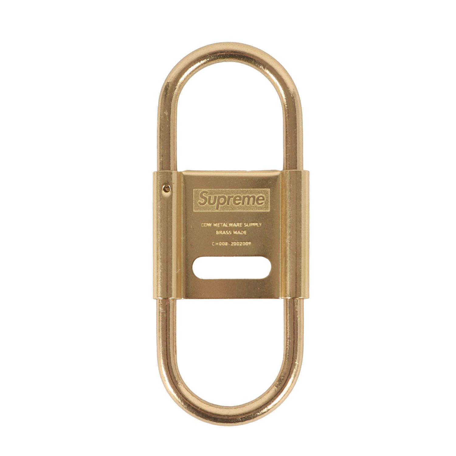 美品 Supreme シュプリーム 24SS C.D.W デルタ カラビナ キーリング (Delta Carabiner) ブラス ファッション アイテム 小物【メンズ】