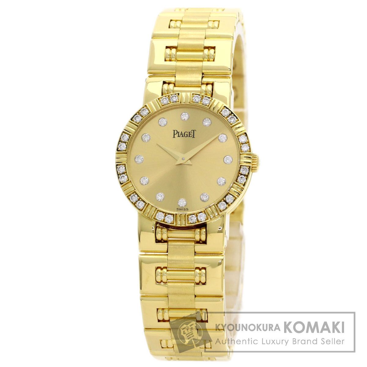 PIAGET ピアジェ 80564K81 ダンサー 12P ベゼルダイヤモンド 腕時計