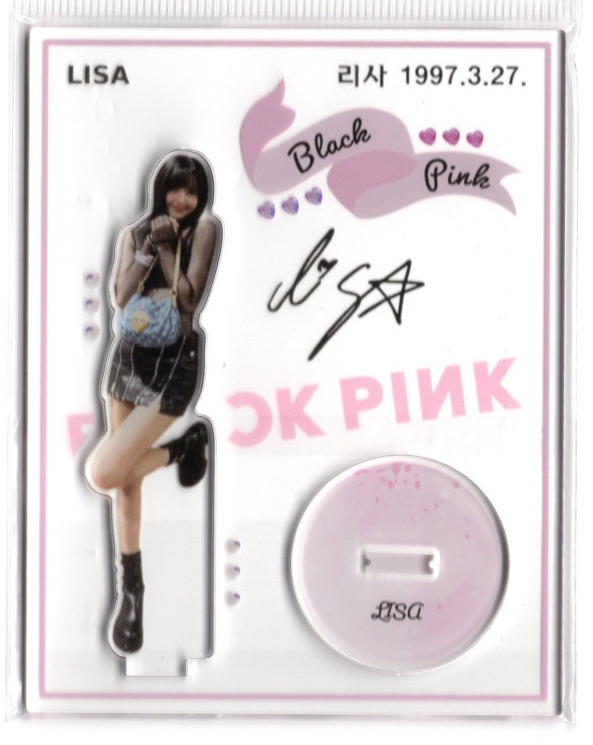 韓国 K-POP BLACK PINK ブラックピンク アクリルスタンド