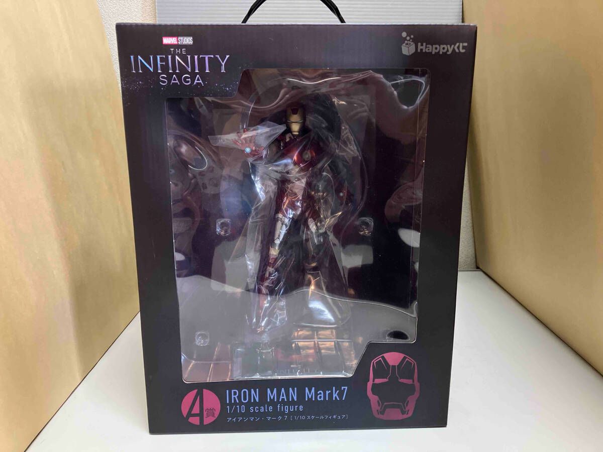 未開封品 A賞 アイアンマン・マーク7 1/10 Happyくじ MARVEL