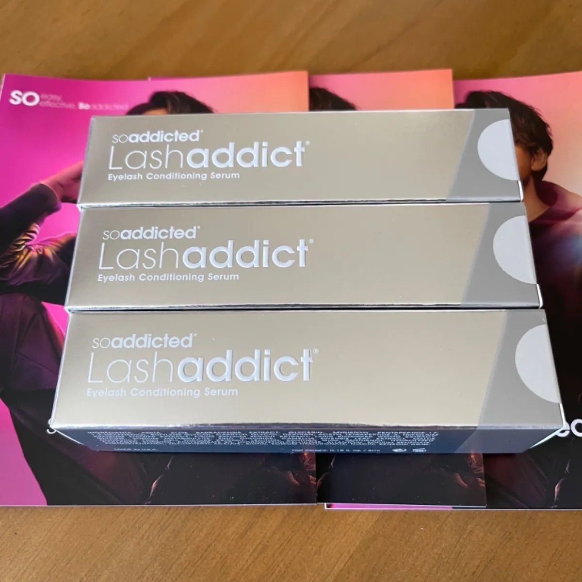 LASH ADDICT ラッシュアディクト まつ毛美容液 パンフレット付き ラッシュアディクト Lash addict 3本 パンフレット付き 【公式通販】