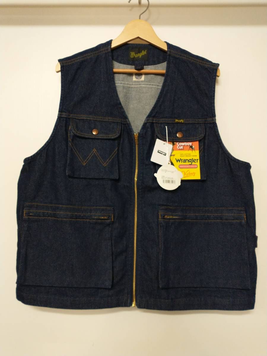 Wrangler×KEBOZ DENIM VEST WS9334 ラングラー ケボズ デニム