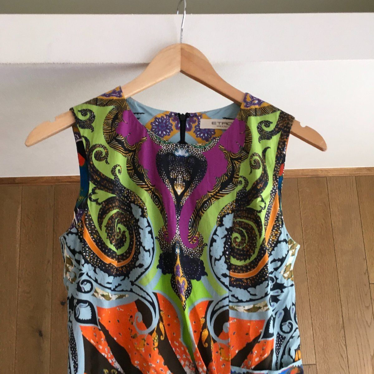 美品 ETROエトロ ワンピース40 - メルカリ