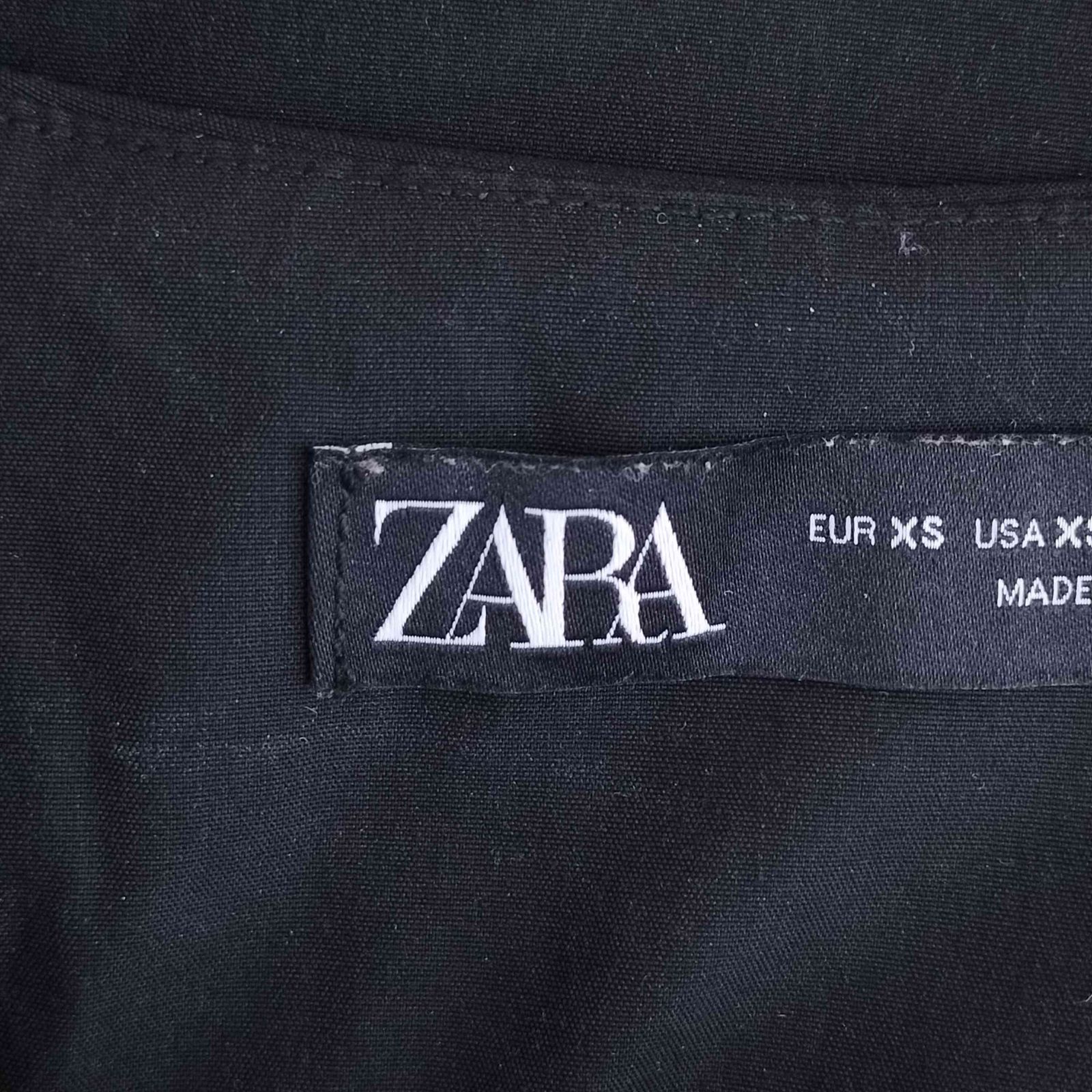 ザラ ZARA ケープスリーブミディワンピース レディース import
