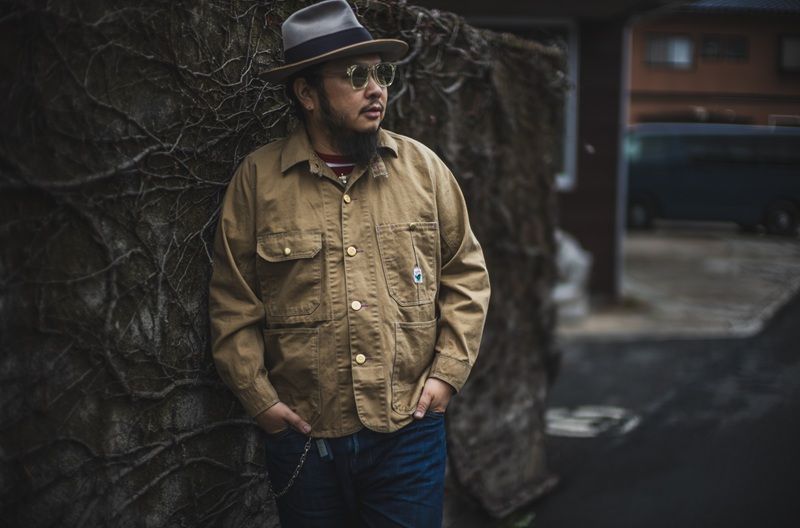TCB jeans TCBジーンズ Cat Head Jacket Khaki Drill キャット