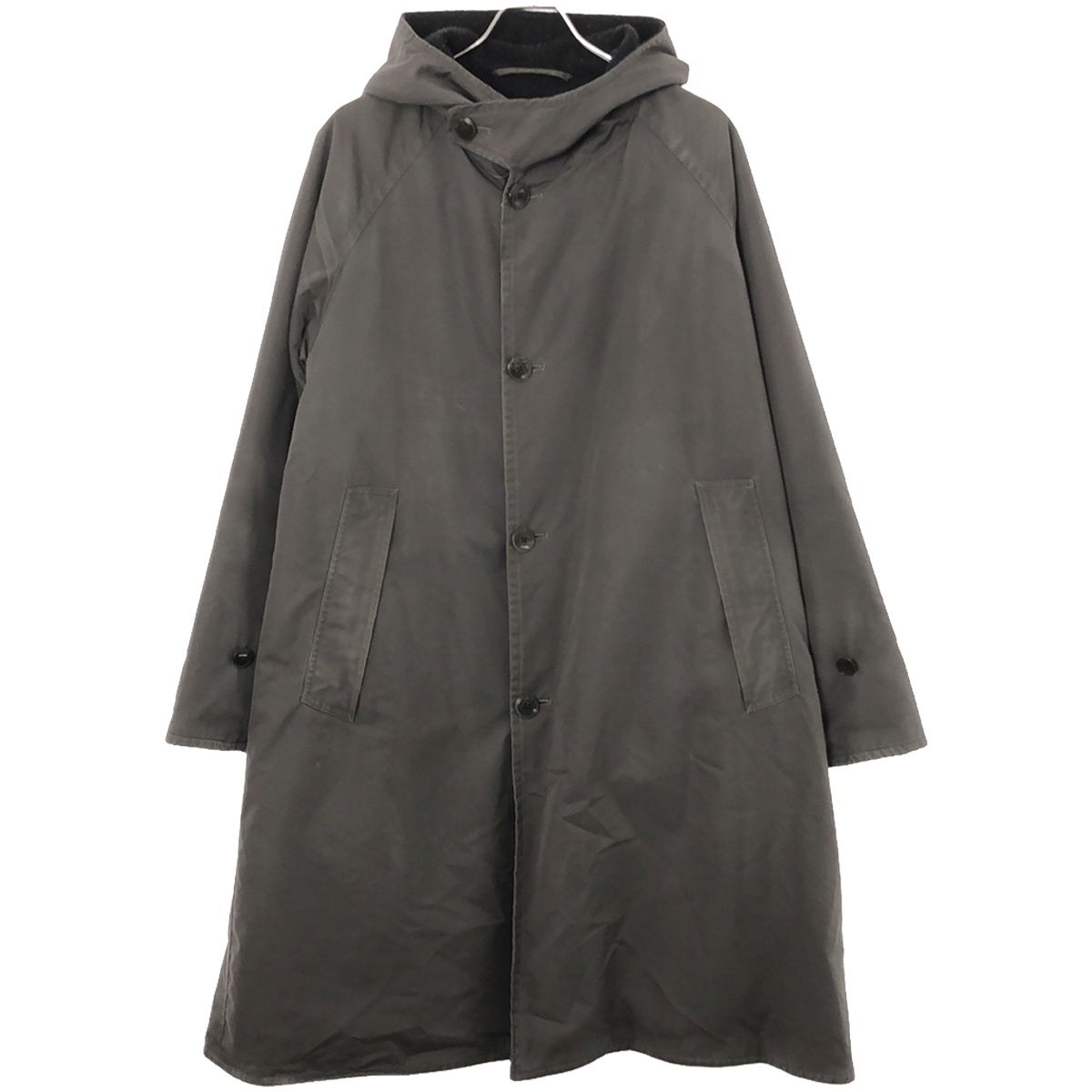 COMOLI コモリ 15AW フーデッドコート 15F-04003 チャコール 1