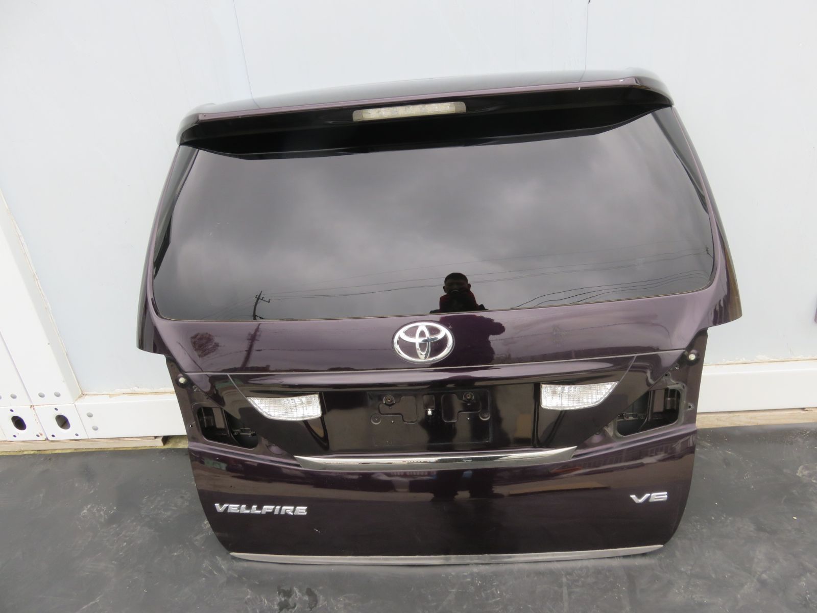 SFC2606 ヴェルファイア ANH20W ANH25W GGH20W GGH25W 純正 パワーバックドア リアゲート トランク ハッチバック 紫3R9 パープル