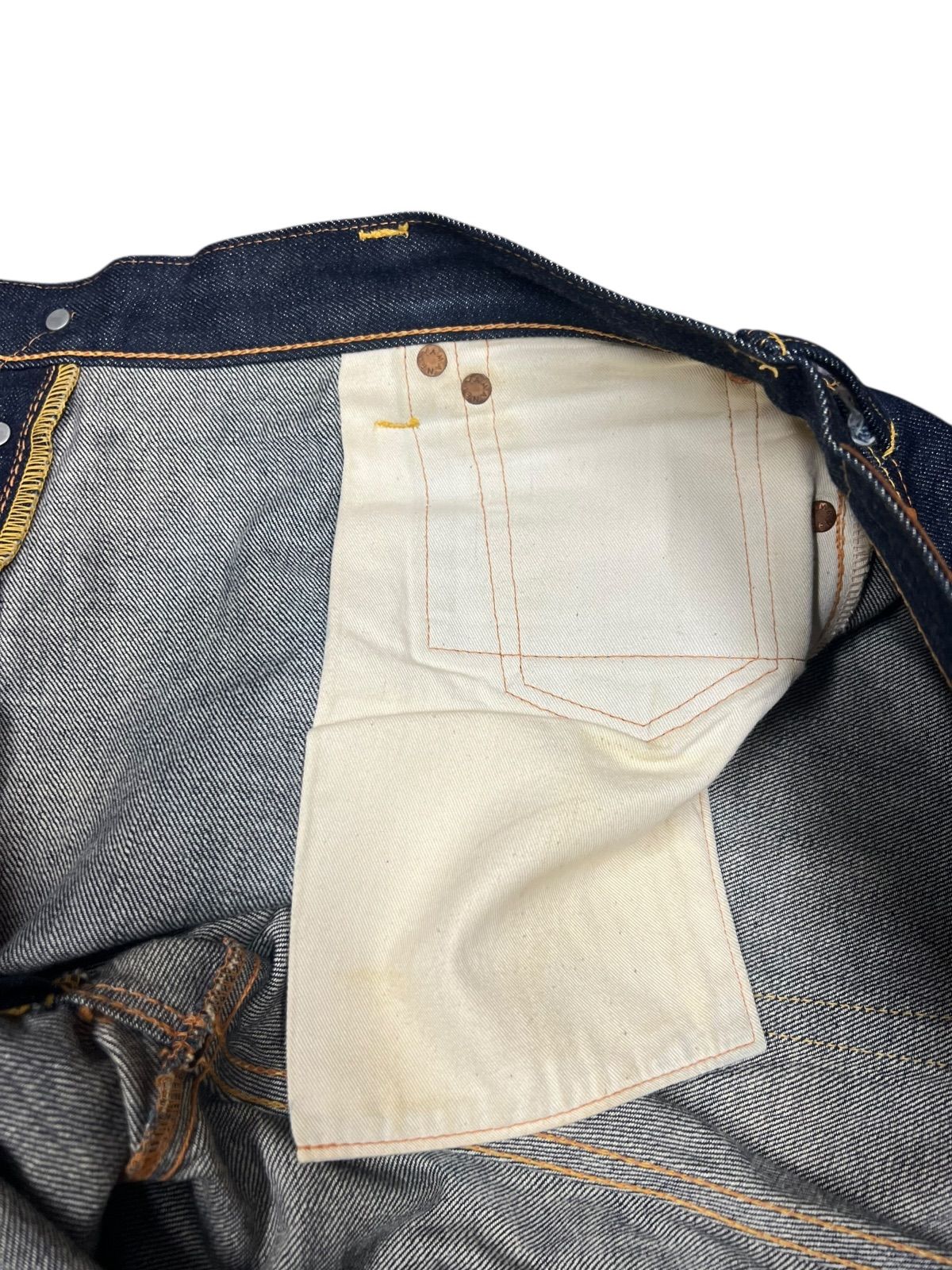 EBISU デニム 42 ×35 ビックカモメ 濃紺 EVISU No.2 2001 42×35 大黒