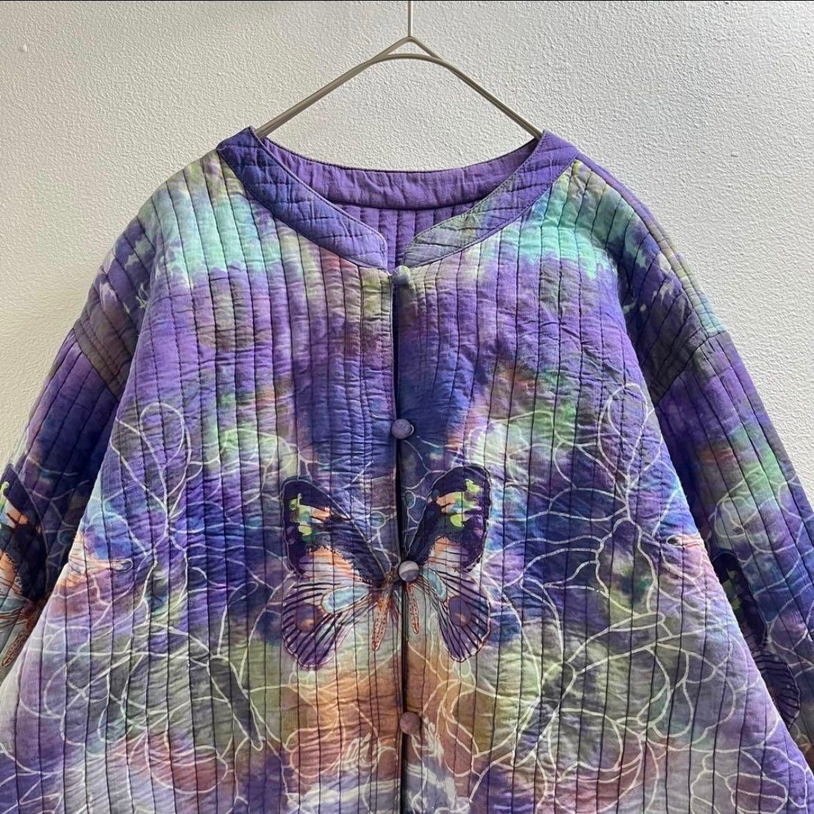 キルティング 蝶