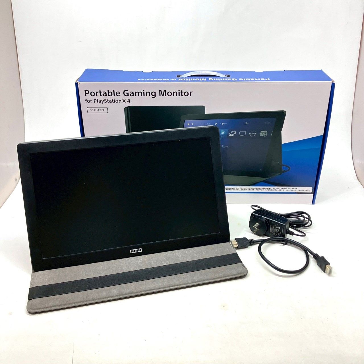 01w-3547 〇 HORI Portable Gaming Monitor for PS4 ホリ ゲーミングモニター プレイステーション４ 動作 済み
