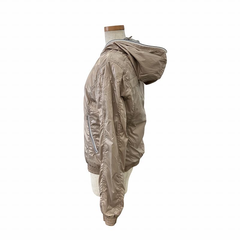 DUVETICA - 美品 DUVETICA デュベティカ ナイロン ダウンジャケット 42 ベージュ DUVETICA (デュベティカ) ISI matte nylon / イシ マットナイロン