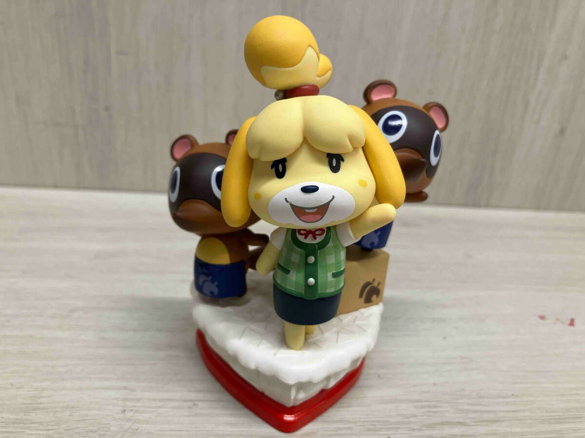スタチューフィギュア 任天堂 どうぶつの森 しずえ まめきち つぶきち どうぶつの森 スタチュー しずえ＆まめきち＆つぶきち - メルカリ