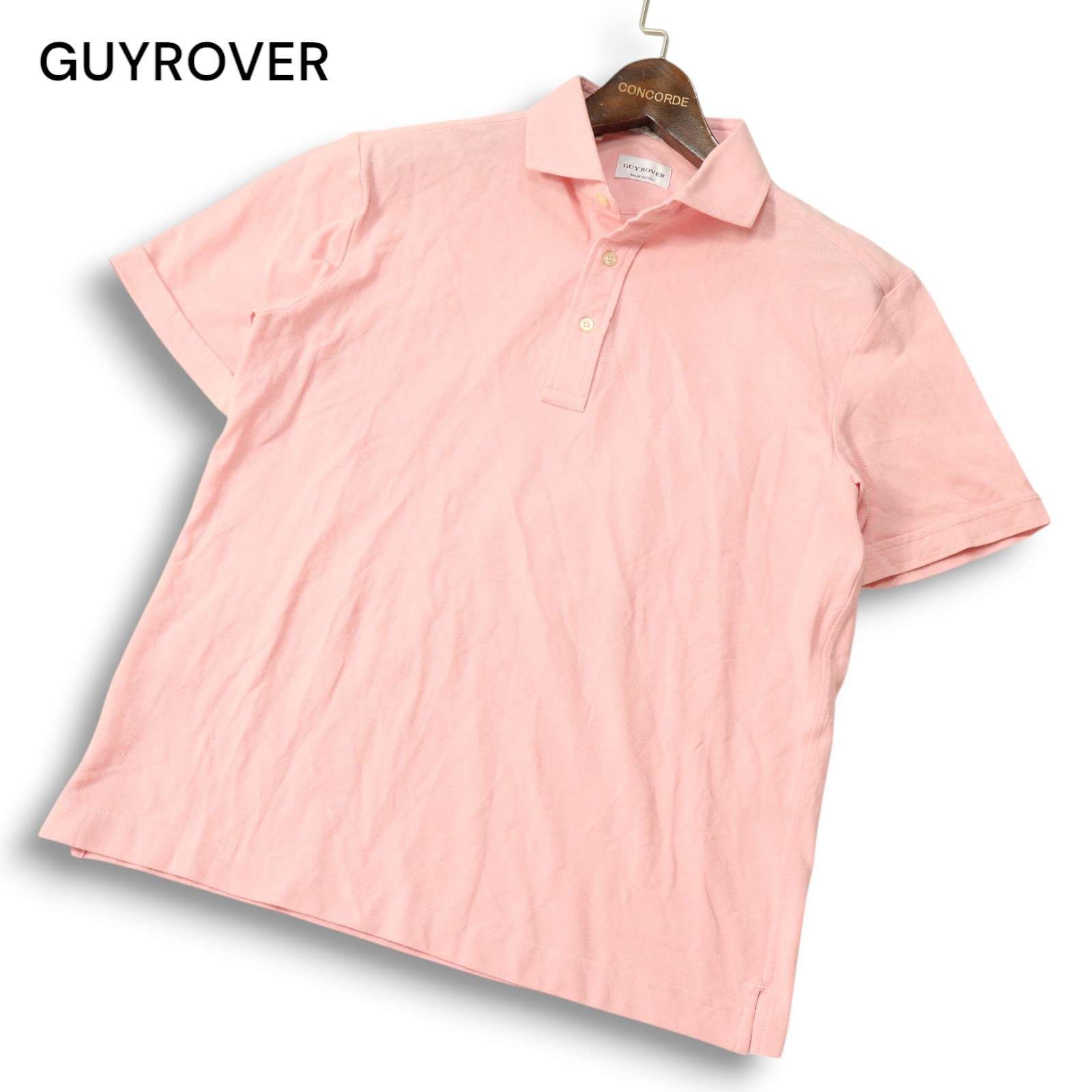 イタリア製☆ GUYROVER ギローバー 春夏☆ 半袖 鹿の子