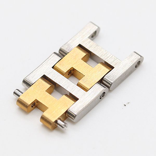 良品 エルメス クリッパー 純正コマ 2コマ シルバー/ゴールド