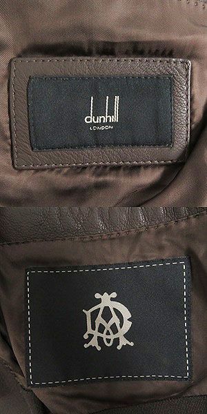 良品□dunhill/ダンヒル ラムスキン ムートンベストライナー付き