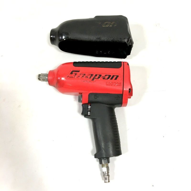 snap-on スナップオン エアインパクトレンチ MG725 1|2インチドライブ レッド カバー付 工具 エアツール △ DW3163