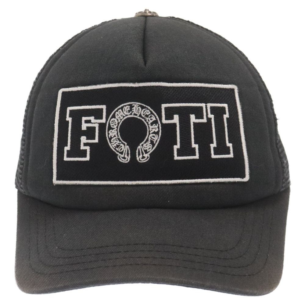 CHROME HEARTS (クロムハーツ) FOTI TRUCKER CAP フォティトラッカーキャップ ブラック