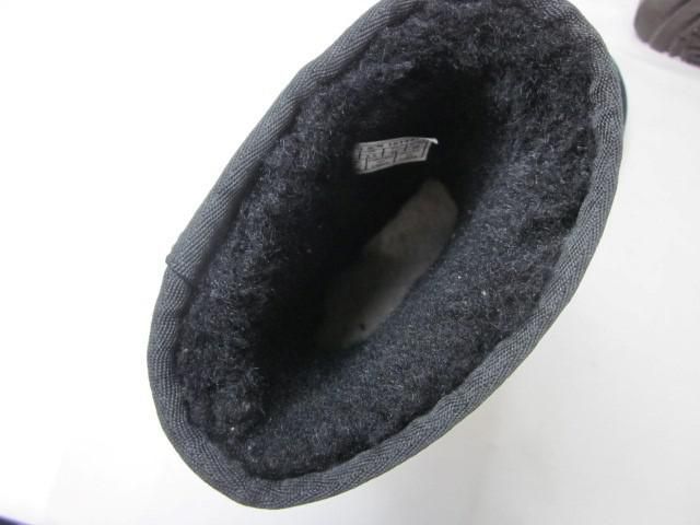 良品 アグ UGG ムートンブーツ クラッシックショート クリスタルダイヤモンド 1014471 24cm ブラック