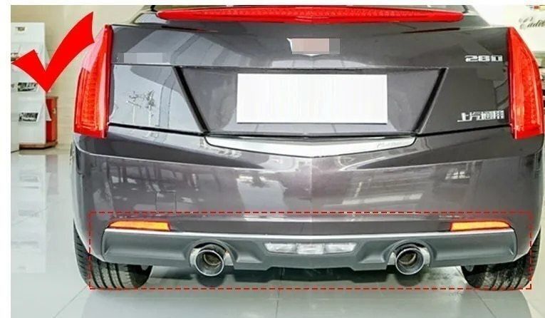 キャデラック ATS リアバンパーディフューザー 2014-2018