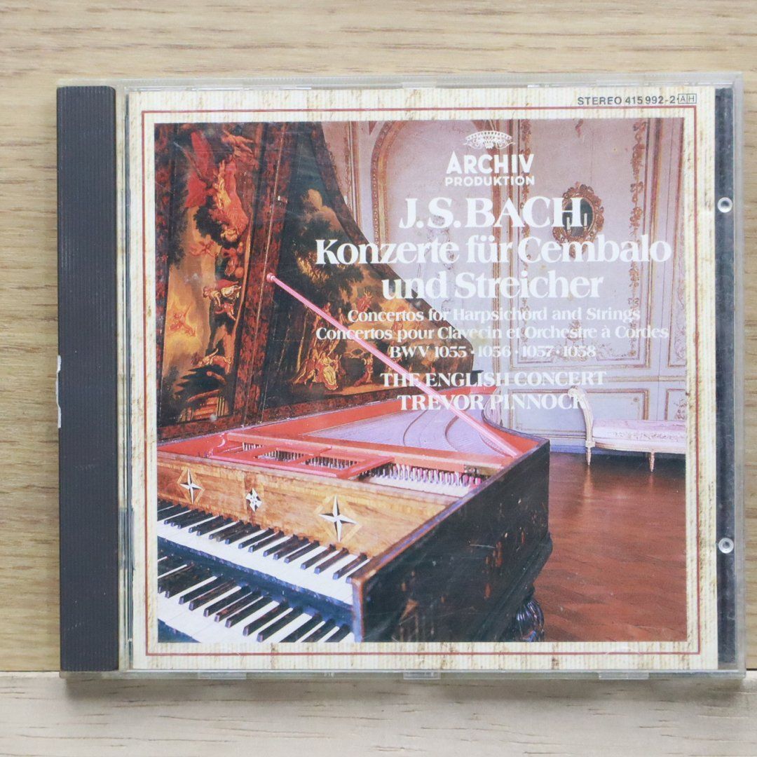 中古CD☆トレヴァー・ピノック/Trevor Pinnock□ Bach